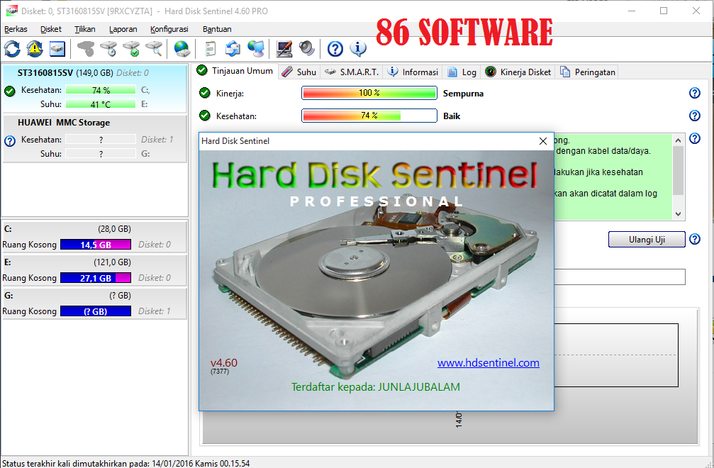 Hard Disk Sentinel Pro V3 50 Multilingual Books